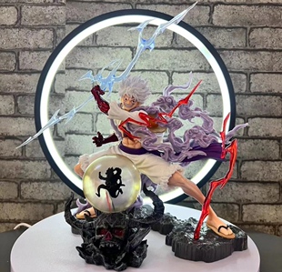 海贼王5档路飞太阳神尼卡握雷与神为伍动漫周边手办摆件特典礼物