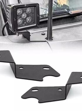 适用福特烈马broncoA柱支架辅助射灯支架雾灯架越野改装配件