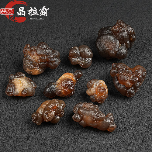晶拉霸天然熊猫玛瑙原石摆件