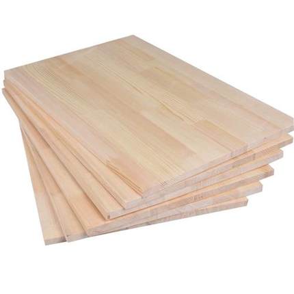 定制木板实木隔板衣柜分层板子松木墙上置物书架壁挂一字桌面搁板