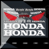 饰个性 适用本田CB400F UV立体贴纸装 CBR400R改装 LOGO贴画 400X