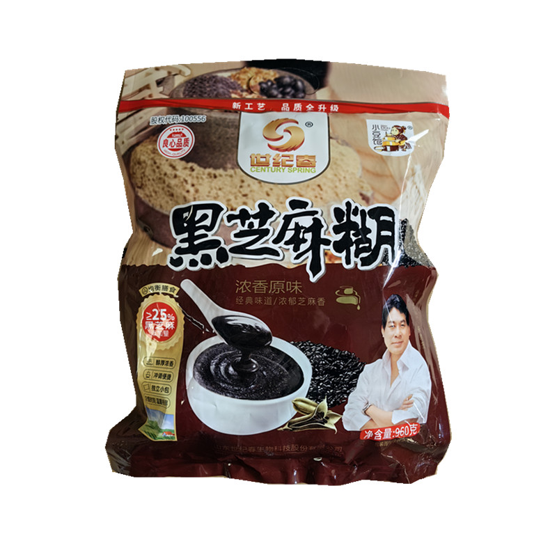 世纪春浓香芝麻糊黑芝麻含量25%图片