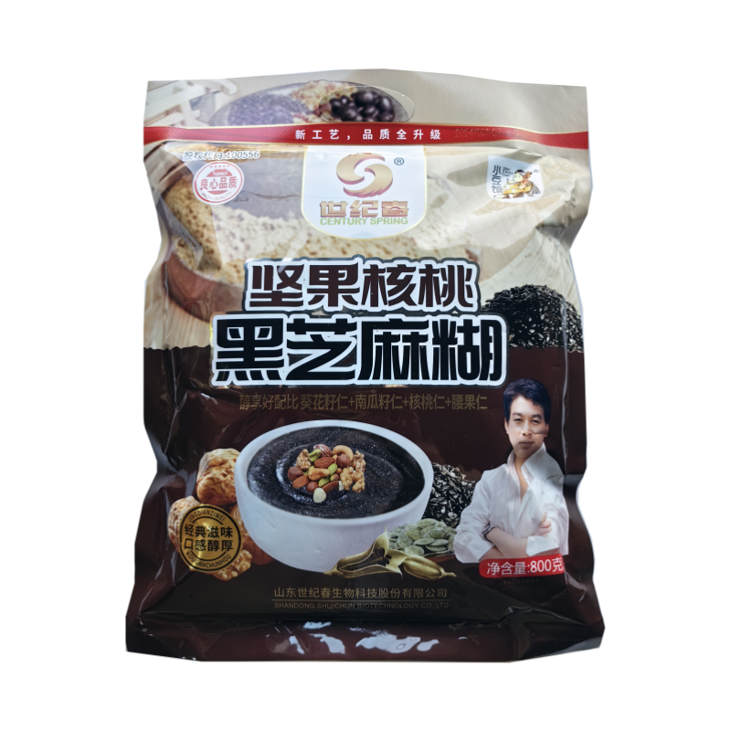 世纪春黑芝麻糊坚果核桃800g独立小包冲饮早餐糊,咖啡/麦片/冲饮,芝麻糊,淘宝优惠券,粉丝福利购,淘宝优惠卷
