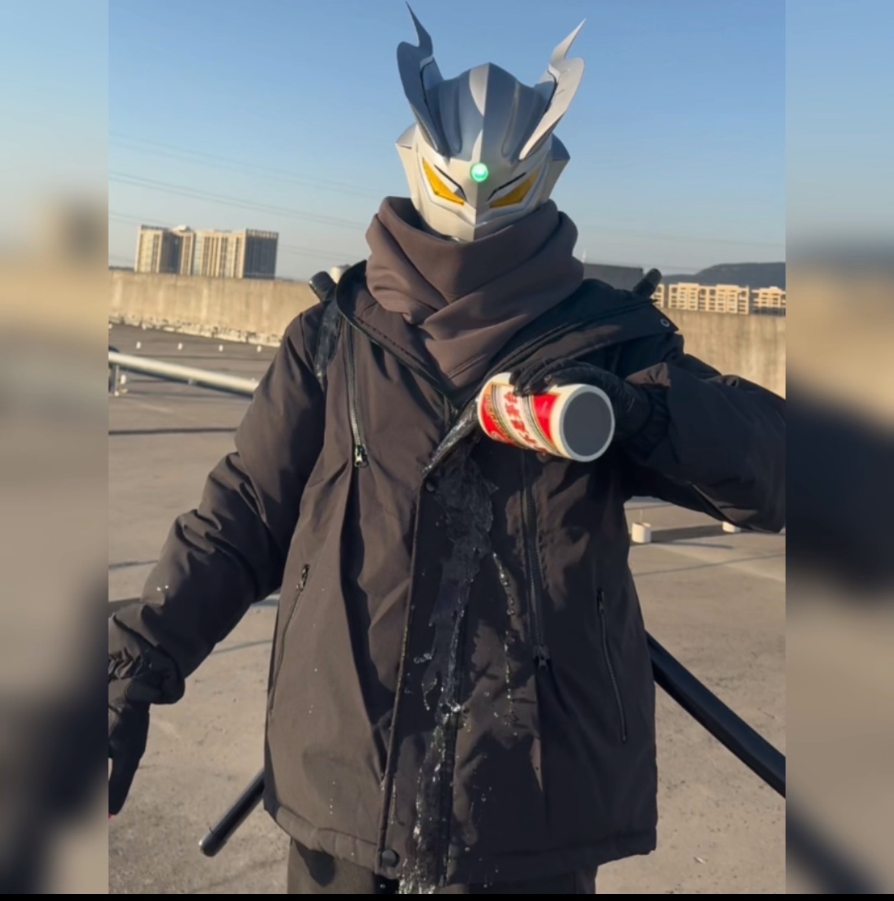 ZCNT冬季防风风水冲锋衣大码外套