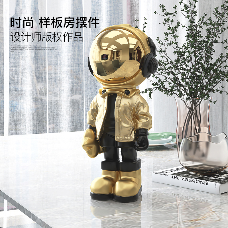 太空人宇航员公仔酒柜摆设装饰