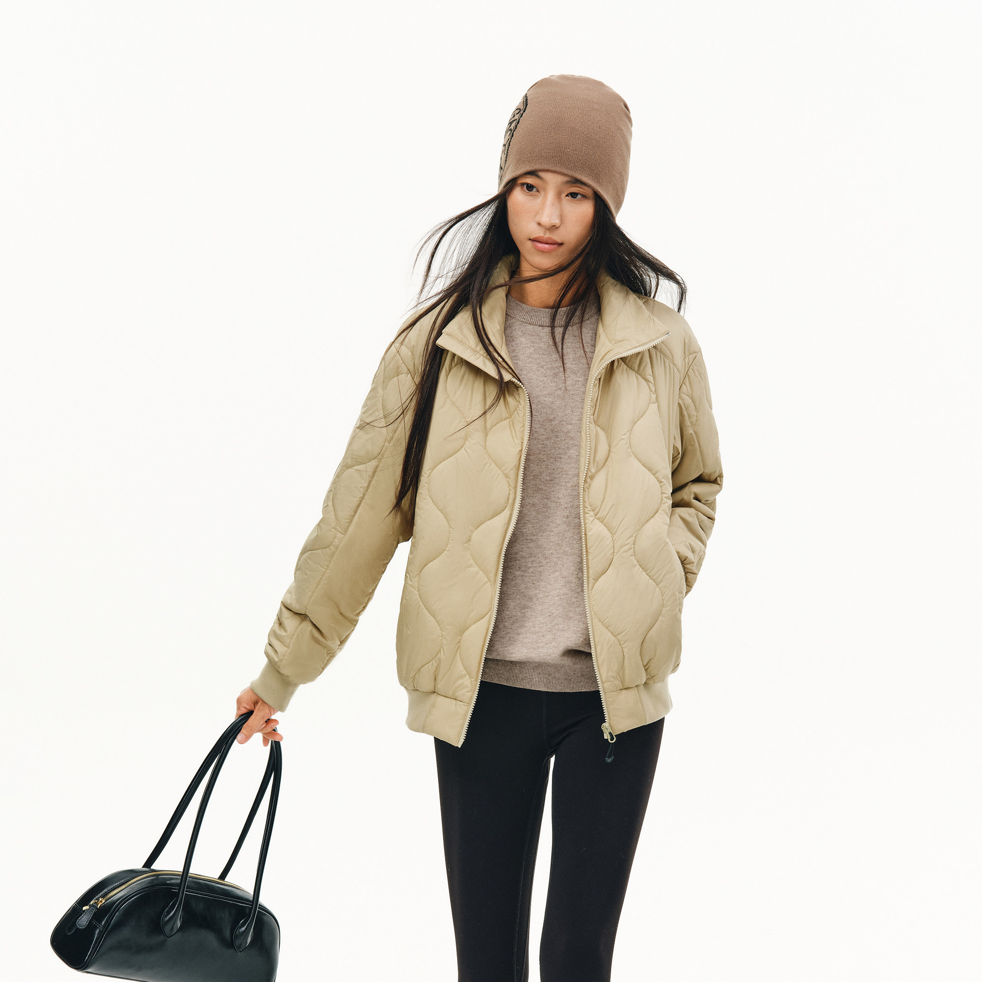 立领保暖棉服女国潮牌拉链外套男