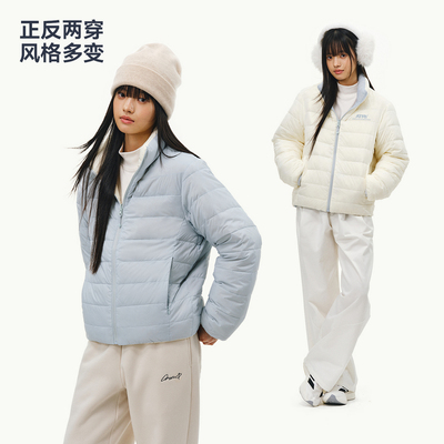 ATRY双面穿羽绒服户外防寒外套男