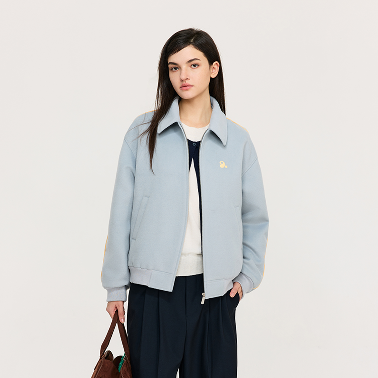 ATRY短款秋冬毛呢外套女