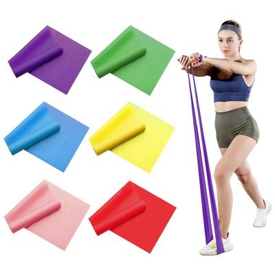 Yoga Pilates Resistance Band Long Training Stretch Bands for