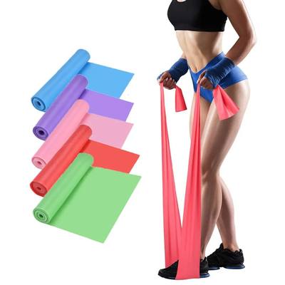 Yoga Sport Resistance Bands Pilates Training Fitness Exercis