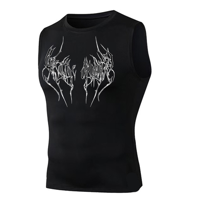 健身衣牛奶丝背心速干