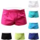 Waist Color Shorts Beach Sports Men Solid Summer Gym Elastic