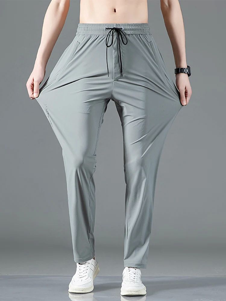 Summer Zip Pockets Men's Sweatpants Breathable Quick Dry Str 男装 短裤 原图主图