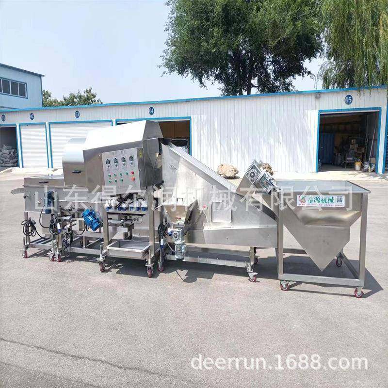 珍珠芋圆裹粉机 丸子滚筒上粉机 清洗方便操作简单 配制除尘设备,清洗/食品/商业设备,休闲食品加工设备,淘宝优惠券,粉丝福利购,淘宝优惠卷