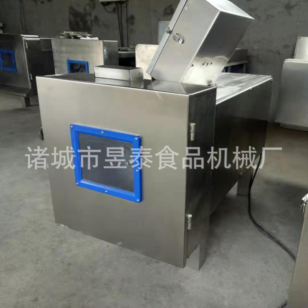 厂家定制冻肉切丁机 不锈钢鲜肉切丁机 五花肉鸡胸肉肥膘肉切丁机