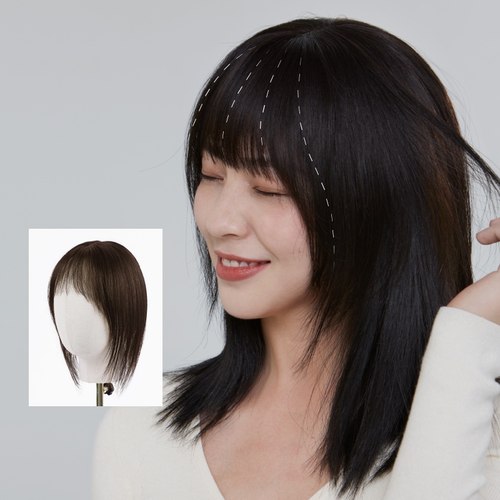 自然发际线蓬松空气刘海