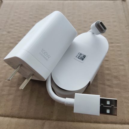 适用OPPO100W原装FindX7 Ultra X6Pro K11 K12 Reno10Pro +充电器
