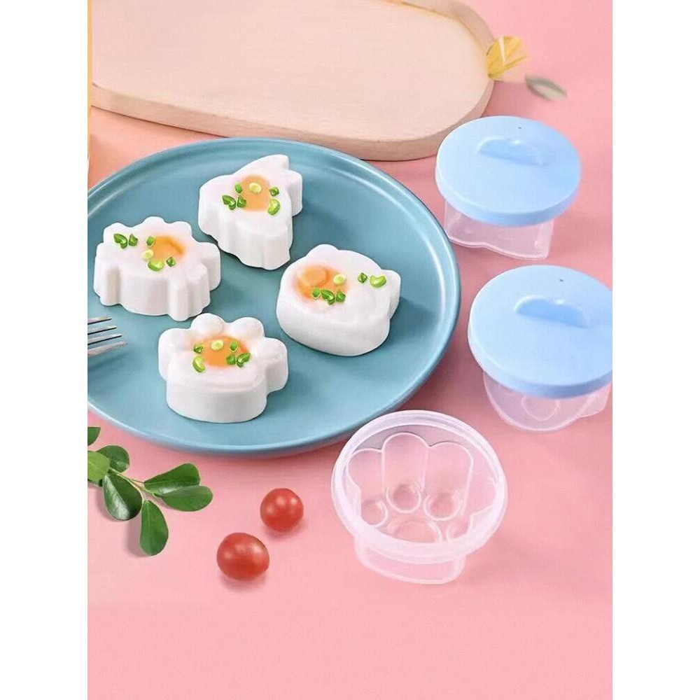 家用食品级爱心耐高温蒸蛋模具宝宝辅食模具儿童早餐水煮炖蛋神器
