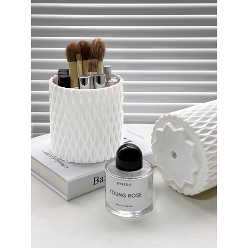 旋转化妆刷收纳筒眼影刷子化妆笔化妆桶梳妆台桌面收纳盒置物架