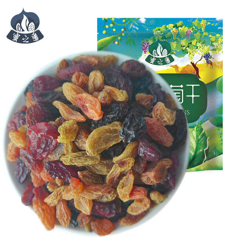 蜜之番新疆什锦葡萄干25g*5包水果干蜜饯小零食【q】