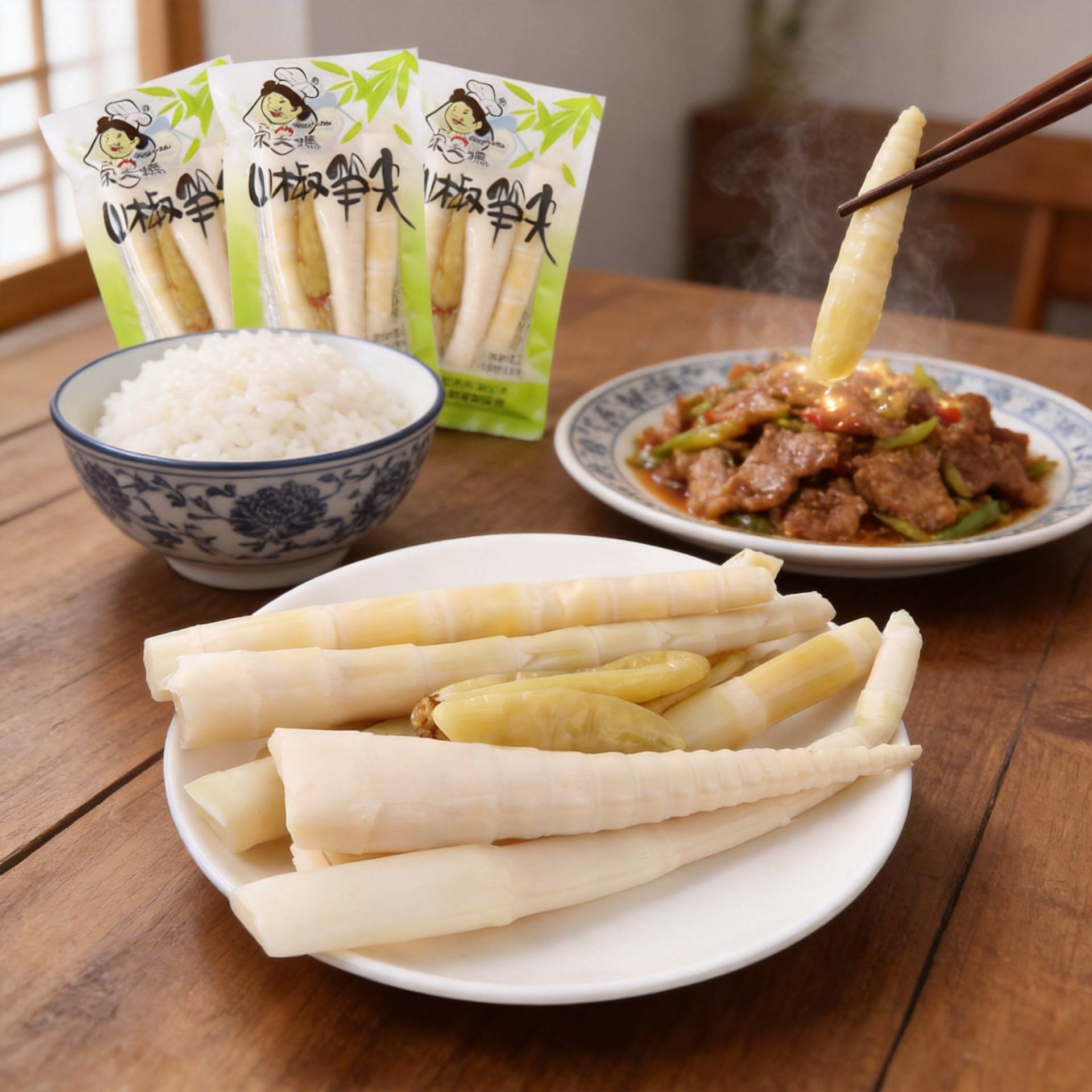 宋大妈泡山椒竹笋5斤即食小包柠檬味尖笋脆笋下饭菜零食品小吃