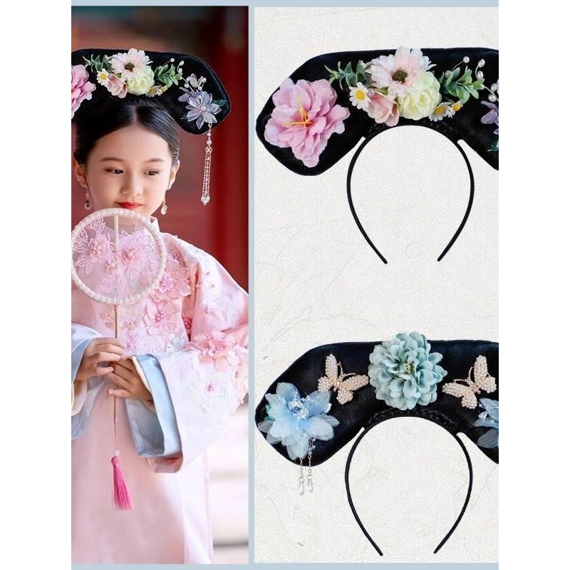 儿童故宫亲子拍照小格格