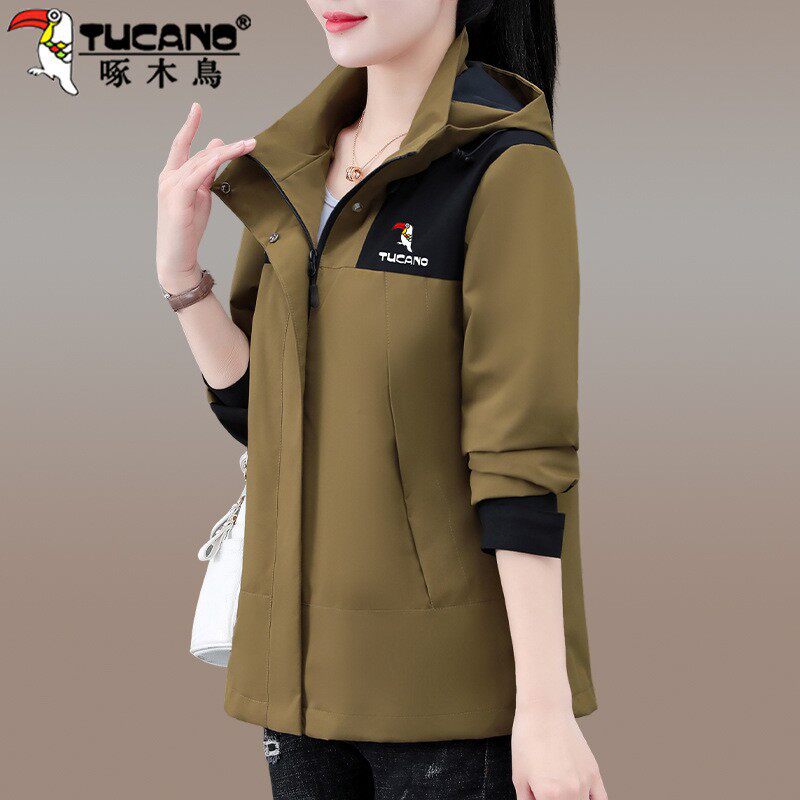 啄木鸟短外套女士春秋季2025新款