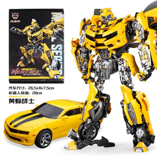 原色mpm03合金版大黄蜂 原威将2966系列变形玩具机器人模型