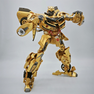 金色版mpm03合金版大黄蜂 原威将2966系列变形玩具机器人模型