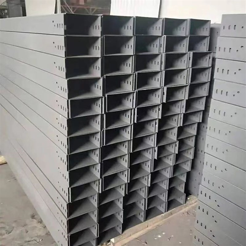 镀锌防火喷塑电缆桥架线槽金属强弱电桥架400*200*150*100*75&tim