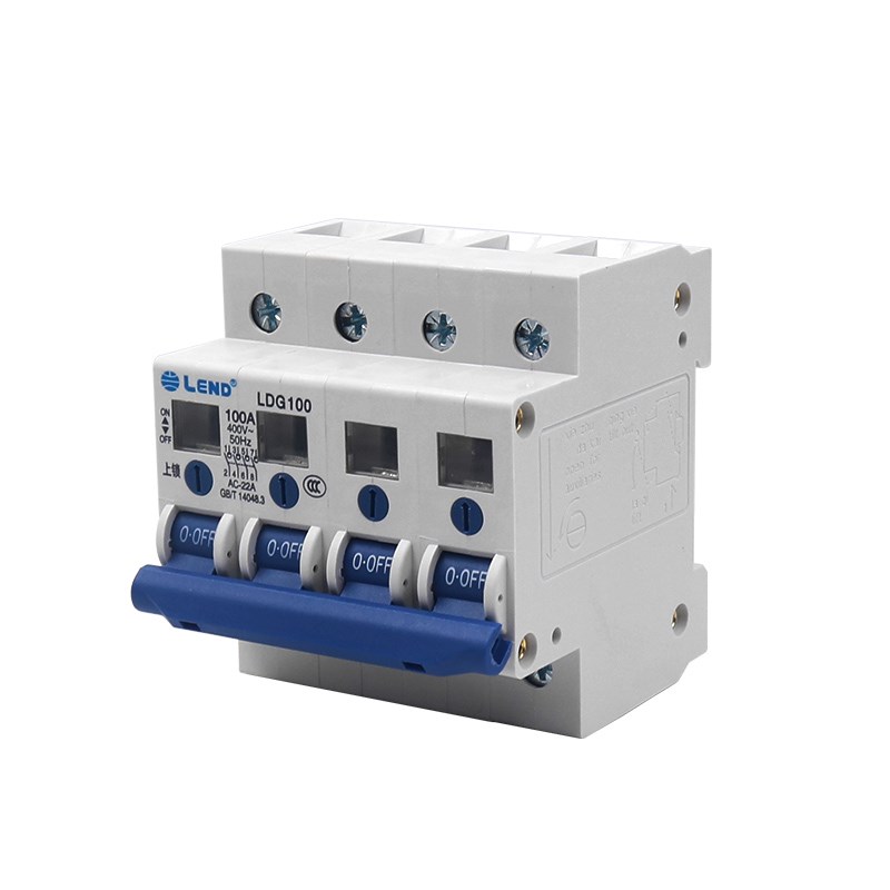 工地隔离开关可视断开点断路器LDG-100-2P 3P 4P 100a 220V 380V