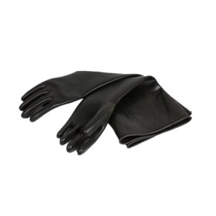 真空箱厌氧箱试验操作箱手套箱长臂耐酸碱丁基橡胶手套法兰耐腐蚀