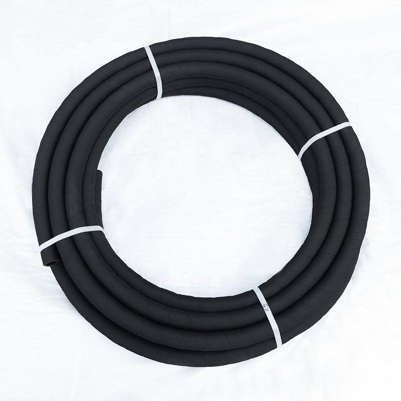 黑色高压夹布橡胶管输水管耐热耐高温蒸汽管耐压橡胶水管软管皮管