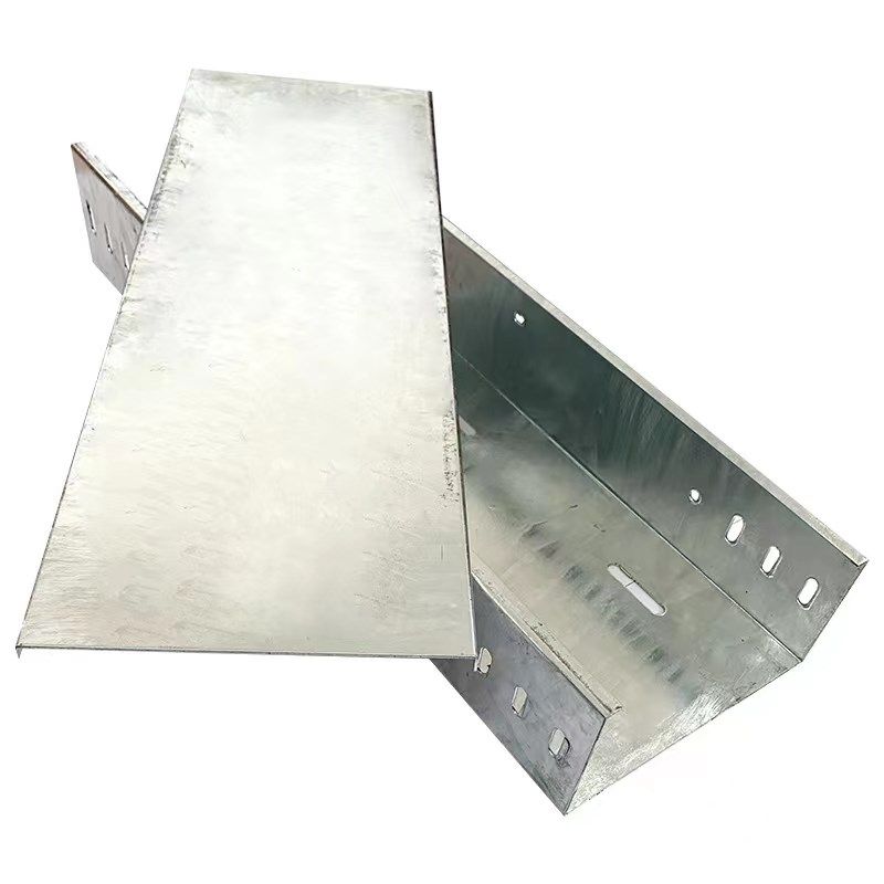 镀锌槽式 防火电缆桥架金属强弱 电喷塑桥架线槽200*150*100*75*5