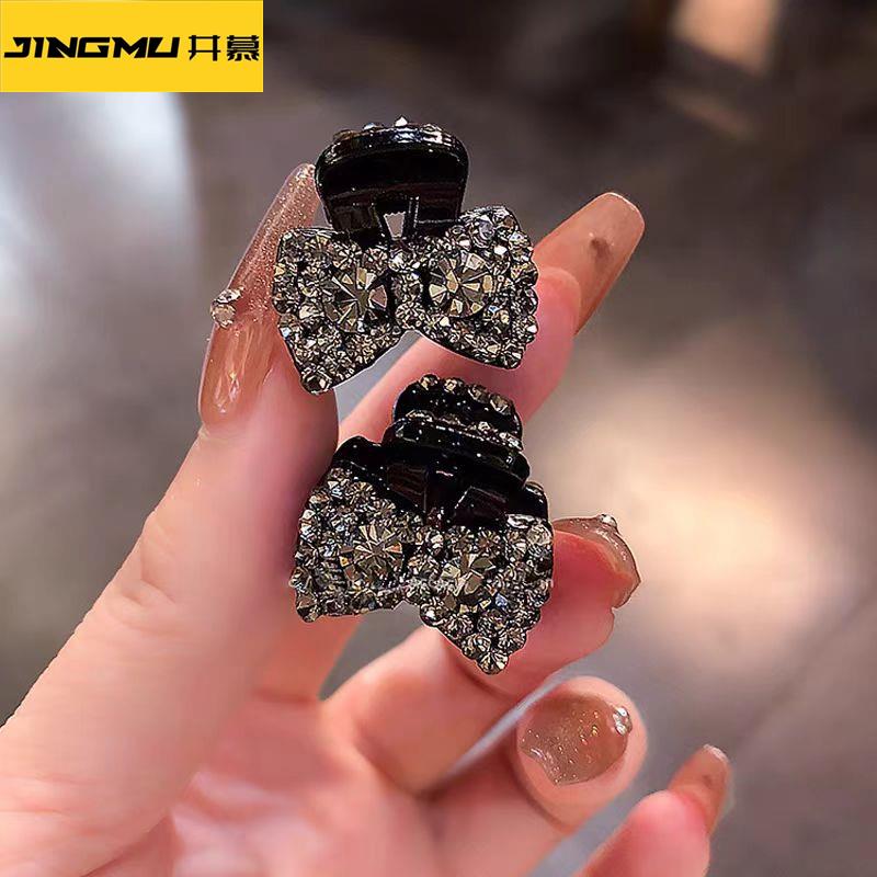 井慕~精致小巧蝴蝶结发夹简约抓夹女刘海夹侧边夹碎发卡2025新款