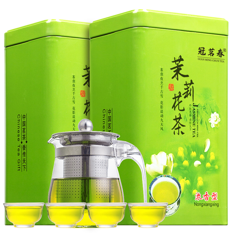 新鲜茉莉花茶，香味浓郁，物美价廉