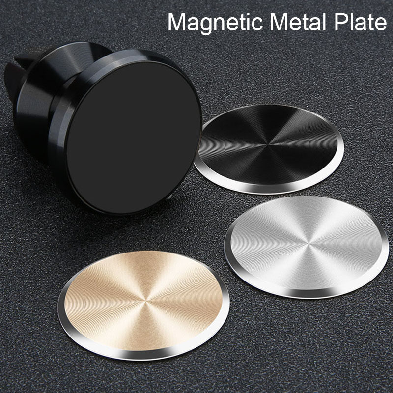 Circular Universal Magnetic phone Car Holder Metal Plate