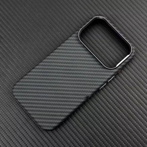 Carbon Fiber Texture Magnetic Case For iphone 17 Pro Max