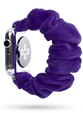 2023 New 2pcs Scrunchie Strap For Apple Watch Band 7 6 5 4 3