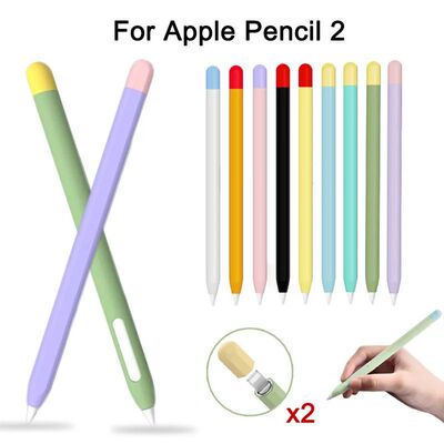 For Apple Pencel 2gen Case Silicone Protective Cover Pouch