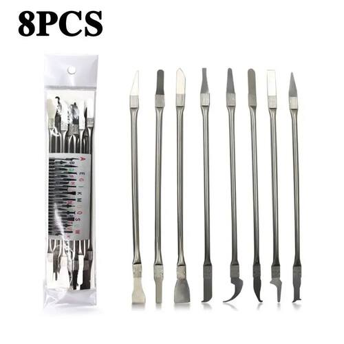8pcs CPU IC Glue Remover Phone Repair Tool C Chip Repair