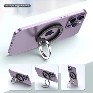 For MagSafe Phone Magnetic Finger Ring Holder for Iphone 12