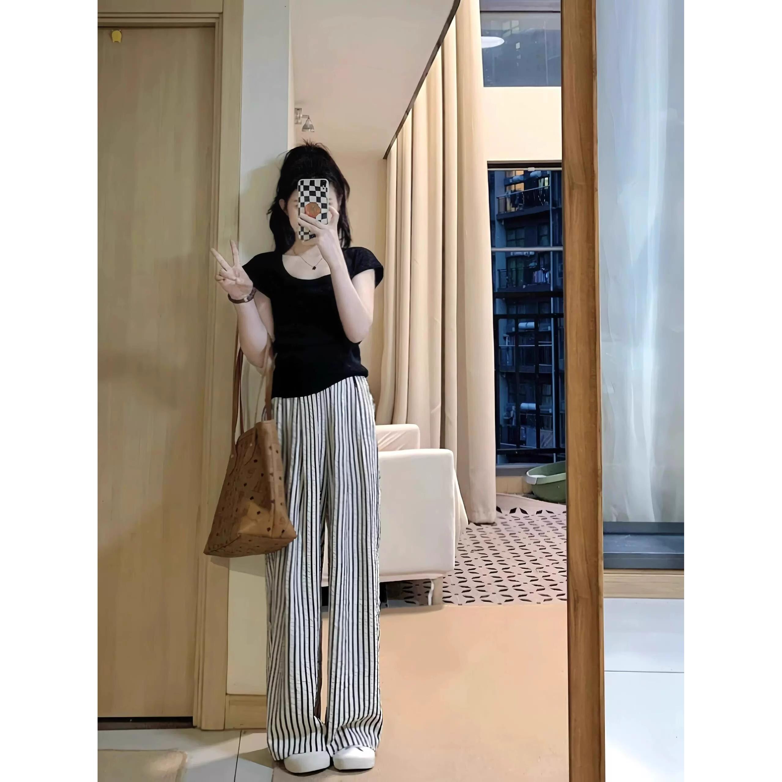 KATTERLLG欧货时尚气质套装夏季小个子韩系穿搭微胖mm显瘦酷飒拽