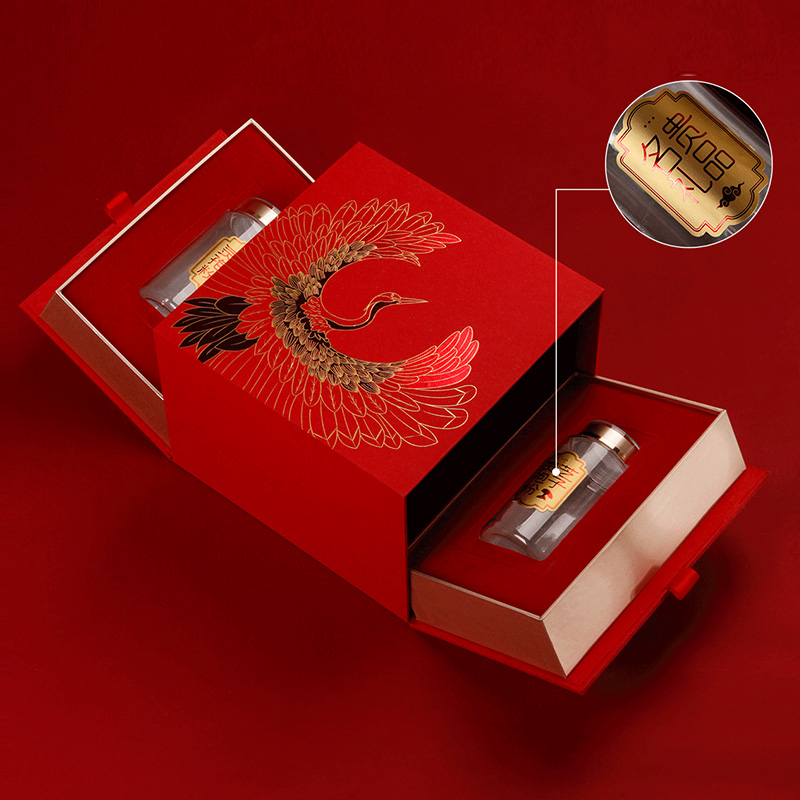 名贵礼品高档礼盒包装空盒双罐装
