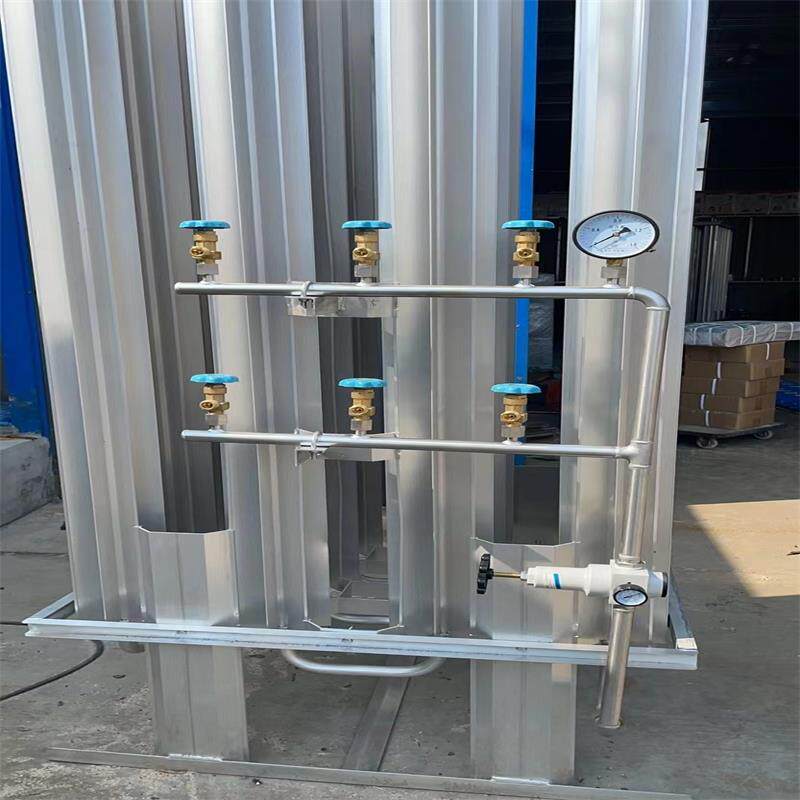 空温式气化器 液氮 液氧气化器杜瓦瓶鱼车用气化器30立方50立方