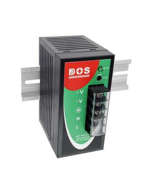 厂家直销DOS导轨式开关电源供应器可选直流数字电压显示5V12V24V