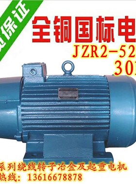 JZR2-51-8  30KW冶金及起重绕线转子三相异步电动机交流电机马达