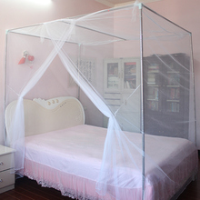 老式蚊帐家用双人床1.5m1.8m米床加密防蚊老款传统2.2m方顶文帐