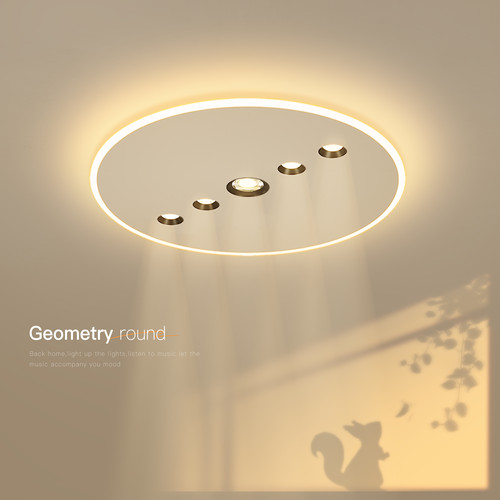 主卧室灯高级感超薄led吸顶灯