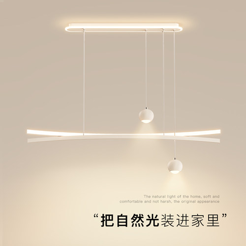 中师傅创意餐厅铝材吊灯